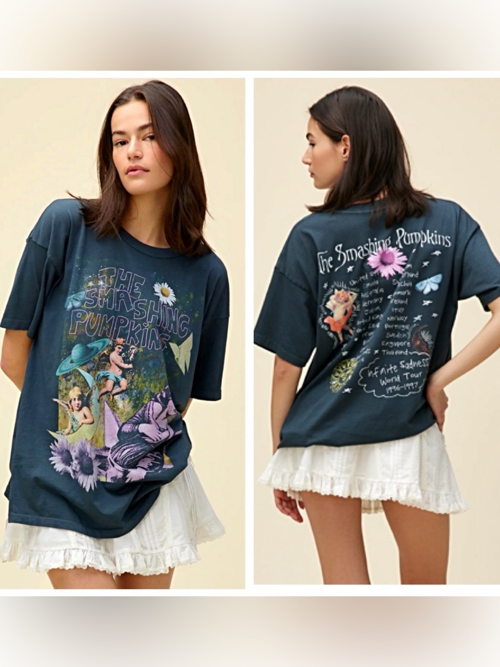 Rare DAYDREAMER Smashing Pumpkins Infinite Sadness Tee XL Vintage Style Shirt XL - Picture 9 of 9